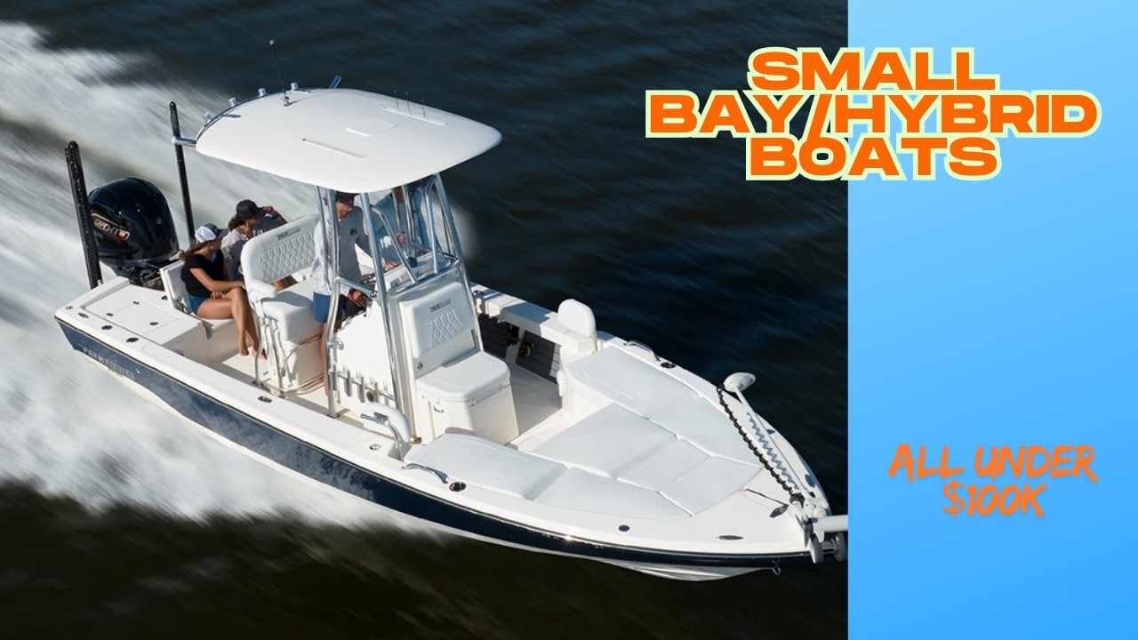 Небольшие лодки/гибридные суда для залива, представленные на выставке Stuart Boat Show 2026 — сра...