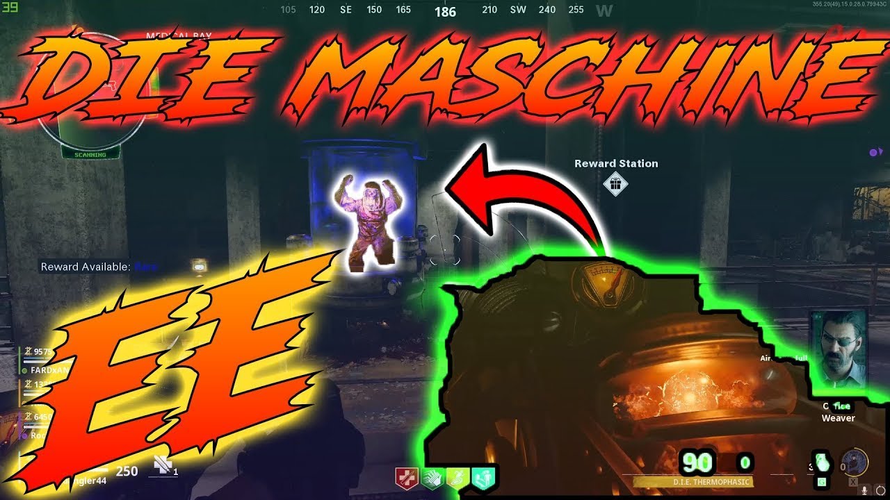 Cold War Zombies Die Maschine Easter Egg Attempt - YouTube
