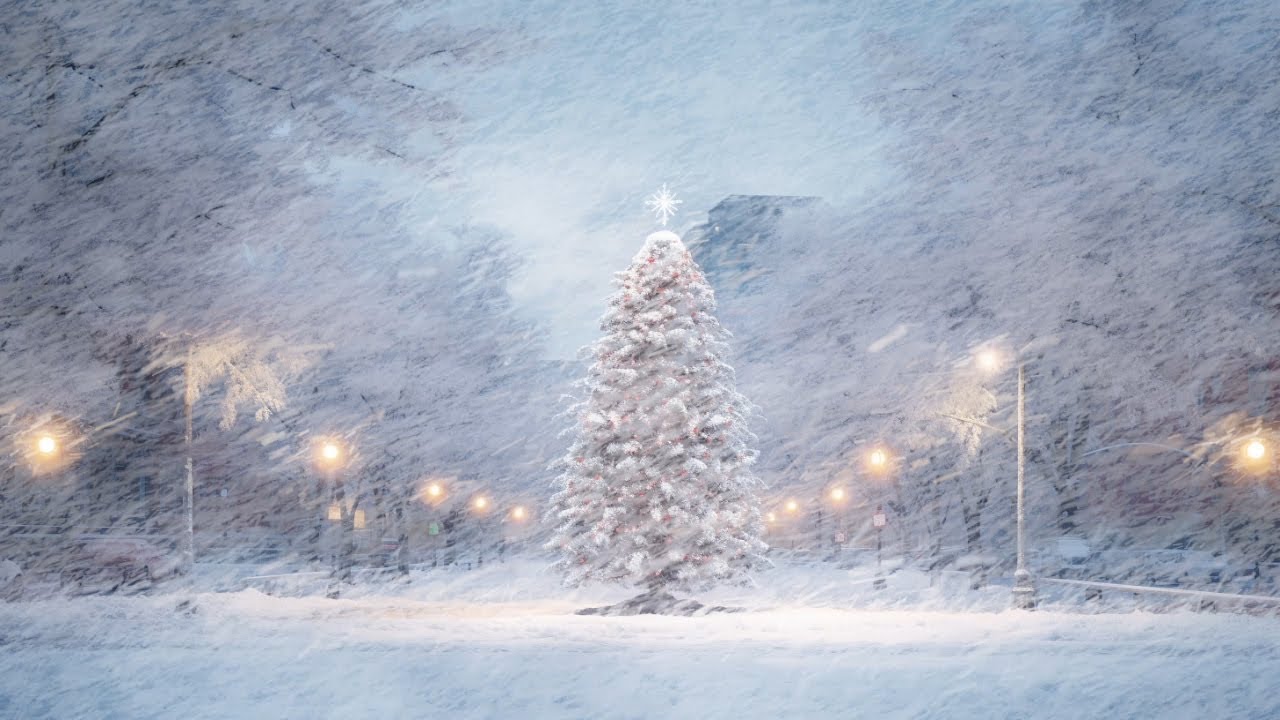 Cold Christmas Air - Howling Blizzard Winds Sounds For A Fast Deep Relaxing Sleep