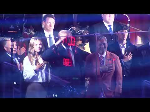 Trump greeted with boos at NBA Finals