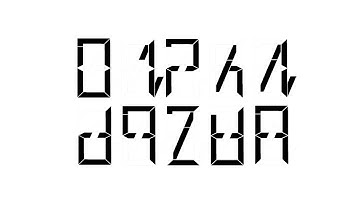 the first Myanmar Shan digits 10 segment display!