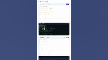 Regular Expressions - Bash Tutorial | 8gwifi.org — in 30 seconds #Bash #Shell #Linux