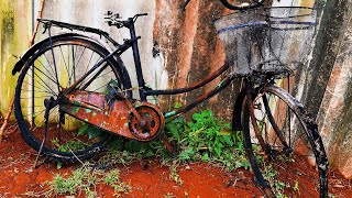 Restoration burned 20-year old bicycle | Restore abandoned bicycle destroyed completely - Full video