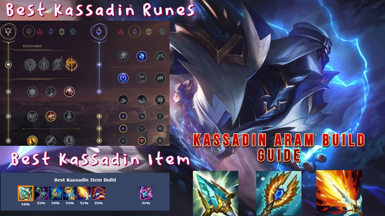 Kassadin ARAM Build - LoLalytics Kassadin ARAM Build, Runes & Counters Guide