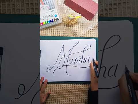 Maniha Calligraphy Part 26 Youtubeshorts Trending Calligraphy Handmade Shorts Viral