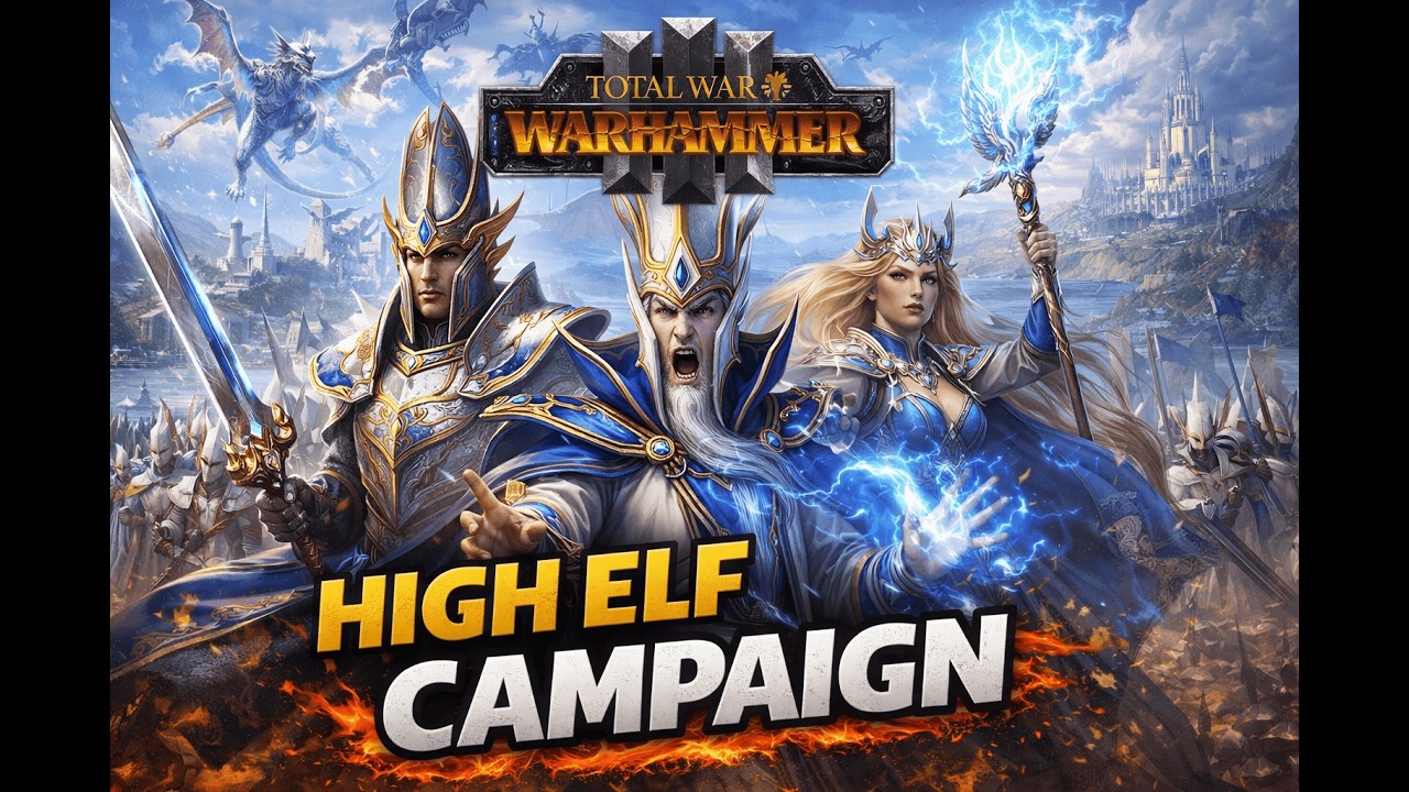 Total War Warhammer 3 Immortal Empires Campaign Ep8 High Elves Will We Cure The World Of Chaos