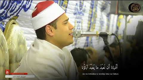 التقيل تقيل 👌👌 تمكن وابداع القارئ محمد أيمن عبد العزيز ♥️🌸