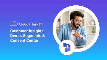 Customer Insights Demo - Segments and Consent Center