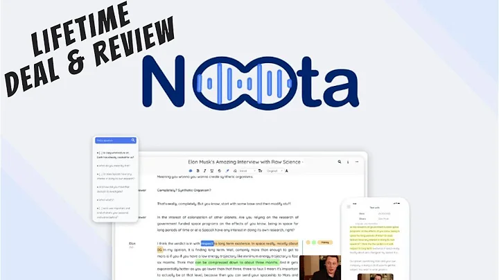 Noota Review & Tutorial - Is Noota Worth It? | Noota Lifetime Deal