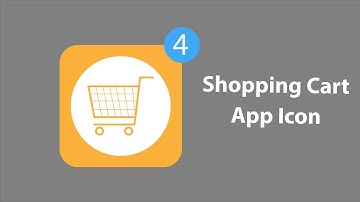 How to draw a Shopping Cart App Icon in illustrator || Farhan Graphics || Adobe illustrator