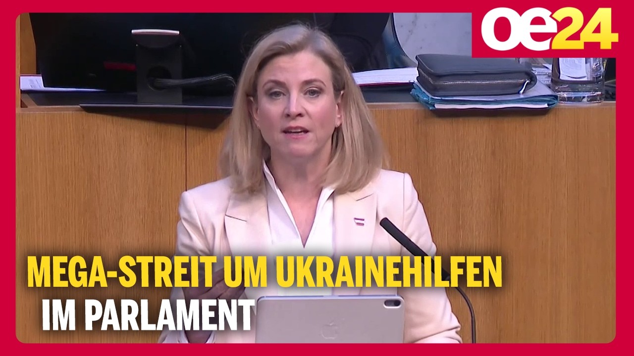Mega-Streit um Ukrainehilfen im Parlament