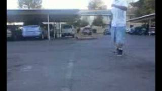chubby boy shuffling