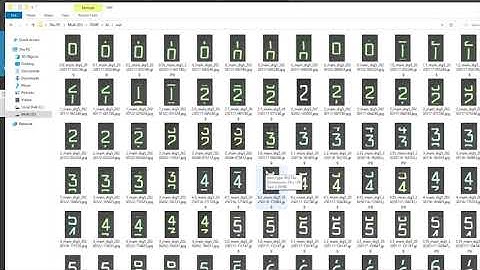 Meter with ESP32-CAM and with "AI on the edge". Learn a digit model with your own images.
