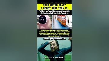 Robots on the Metro! | China