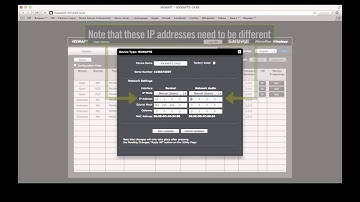 Shure Microflex Wireless Set IP Address