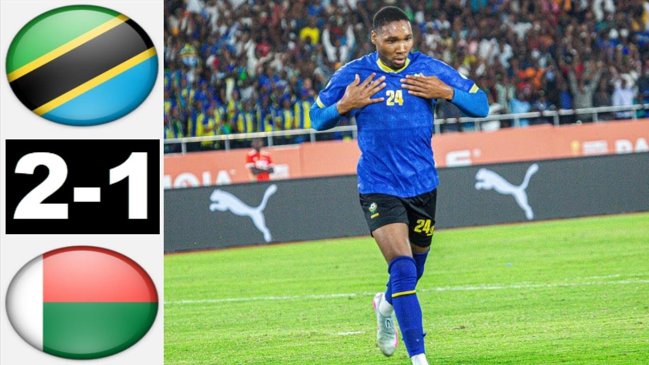 Taifa stars Tanzania vs Madagascar 2-1 Highlights Full Magoli Yote Taifa stars Madagascar CHAN 2025
