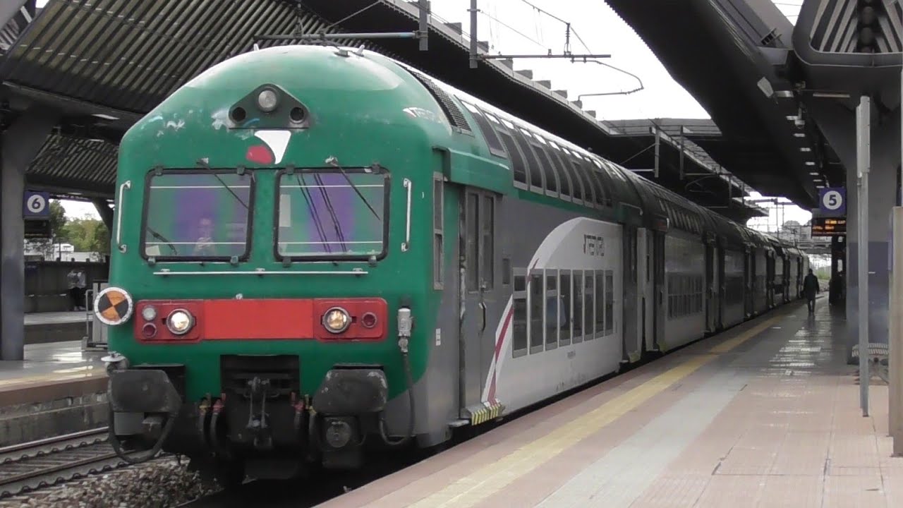 Treni di tutti i tipi alla stazione di Milano Rogoredo: Italo, Frecciarossa e molto altro [PARTE 1]