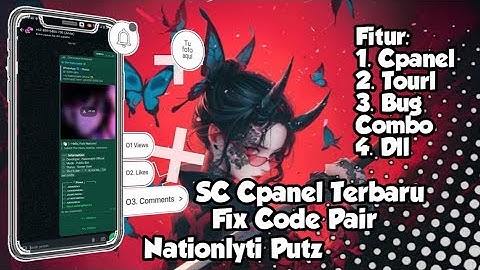 SC CPANEL X ALL || TERBARU 2025 || FITUR CPANEL AND BUG || SUPORT WHATSAPP BUSINESS || BUTTON MENU