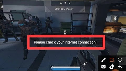 How to fix Please check your internet connection! problem solve in war After