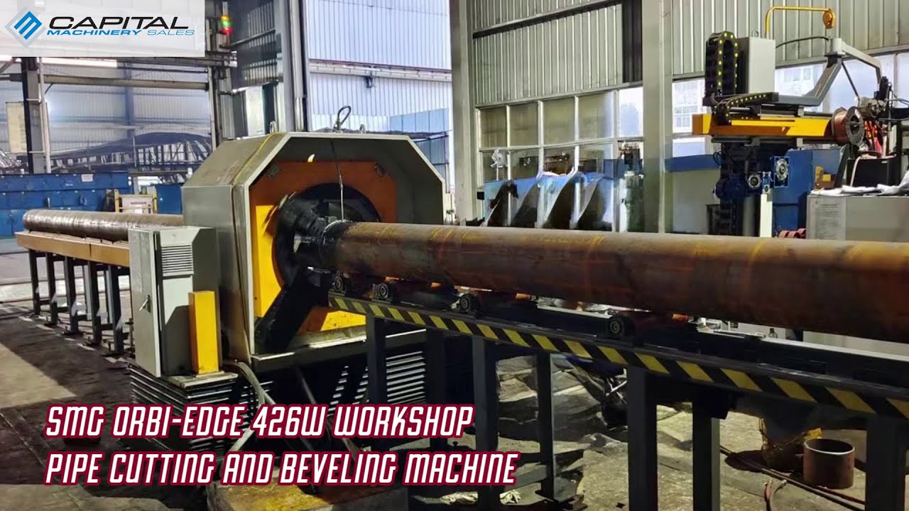 SMG Orbi-Edge 426W Workshop Pipe Cutting and Beveling Machine