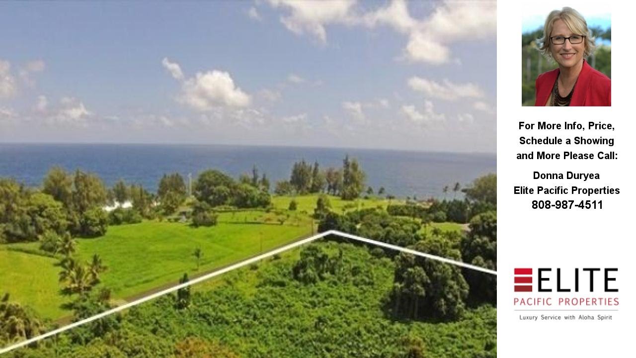 , Pepeekeo, HI Presented by Donna Duryea.