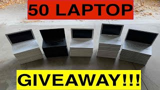 I'm Giving Away 50 Apple Laptops to YouTube Viewers!  Deadline 10/20/20!