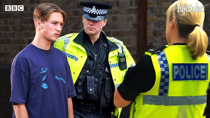 Joel Arrested from Tommy’s Garage | EastEnders