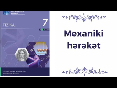 Bölmə 1.Mexaniki hərəkət 7-ci sinif fizika dim testi C variantı