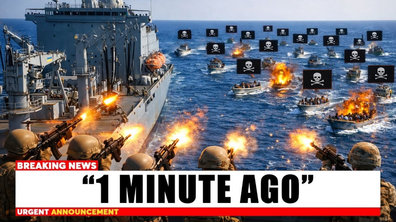 How the U.S. Navy Traps 98 Somali Pirate Boats in a Single Operation