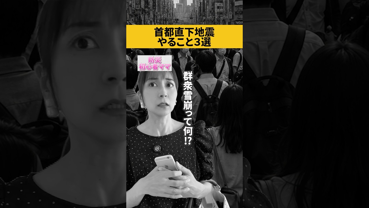 首都直下地震などの大地震が起きたら、帰らない！