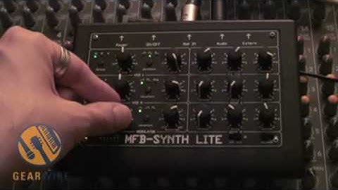 MFB Synth Lite Monophonic Analog Synthesizer Module
