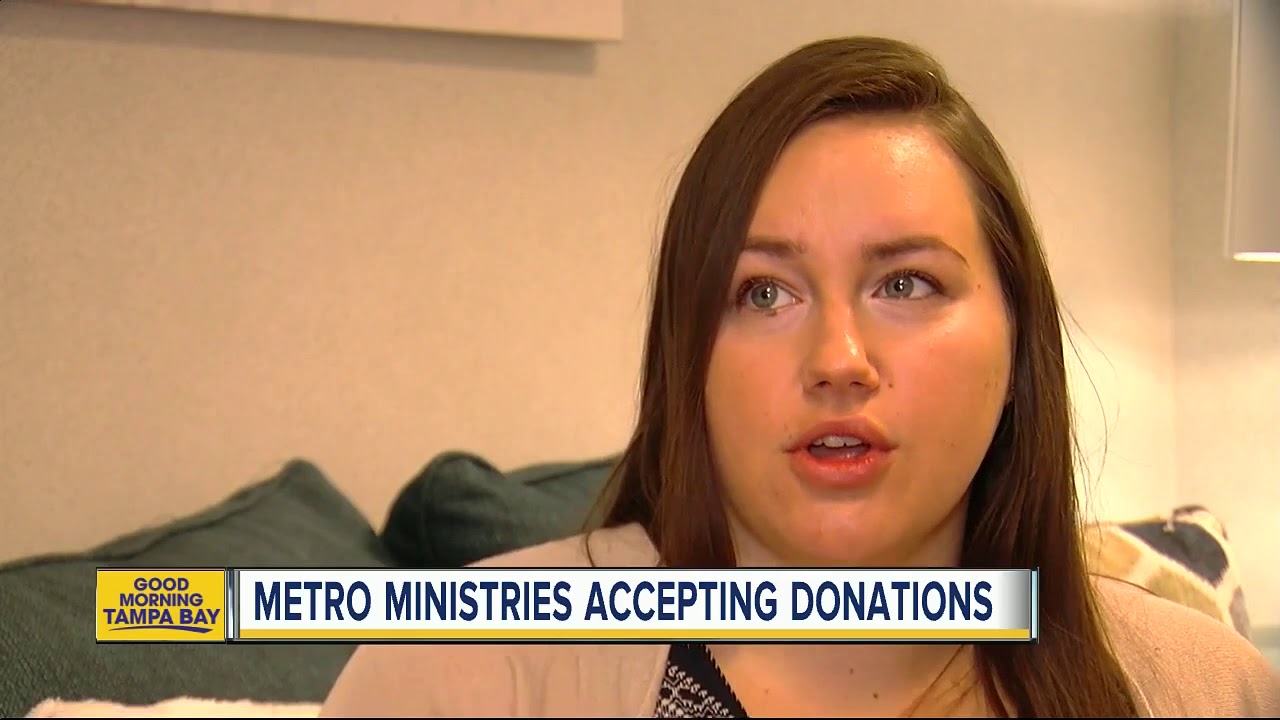 Metropolitan Ministries holiday tent opens in Tampa for donations YouTube