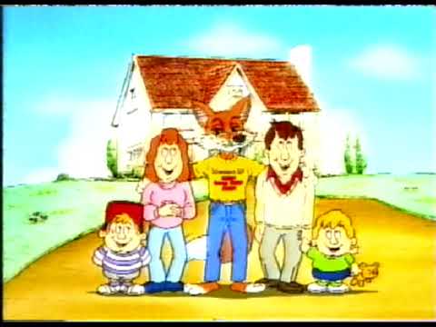 Schwäbisch Hall Bausparen Animation (alte TV Werbung 1995)