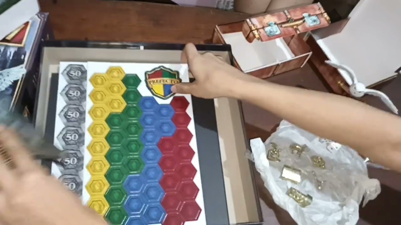 Monopoly Harry Potter destapando nuestro nuevo juego