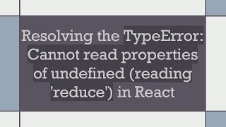 Resolving the TypeError: Cannot read properties of undefined (reading 'reduce') in React Wealth