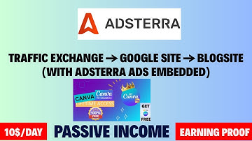 Adsterra Safe Earning Trick 2025 | Traffic Exchange to Google Site to Blog | No Ban Method