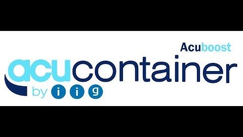 Acumatica Container Tracking (AcuContainer) - IIG