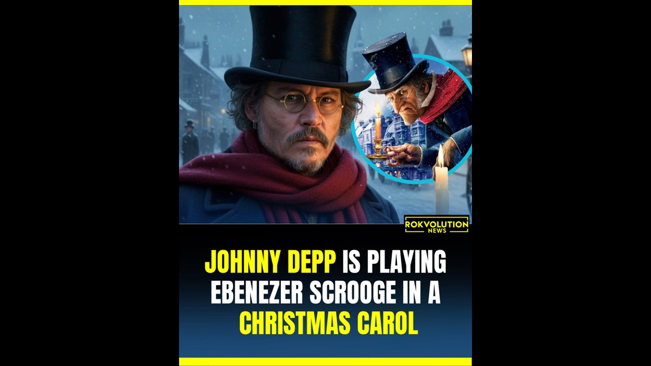 Johnny Depp to Play Scrooge in ‘A Christmas Carol’