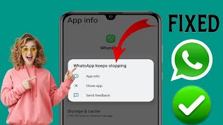 How to Fix WhatsApp Keeps Stopping Problem (2025)