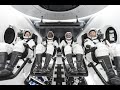 Watch 4 astronauts explore SpaceX's Crew Dragon spaceship in zero gravity — and give rookie Victor Glover a gift