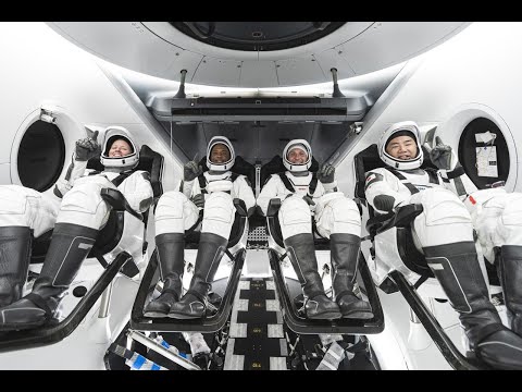 Live from Space: Video Inside the SpaceX's Dragon Resilience Spacecraft