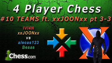 Chess.com - 4 Player Chess - Teams #10 Ft. xxJOONxx pt. 3-3