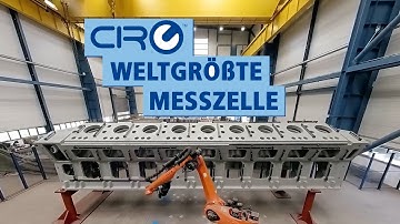 RSP CiRo mit ZEISS in weltgrößter a3Ds Roboter-Messzelle bei Siempelkamp