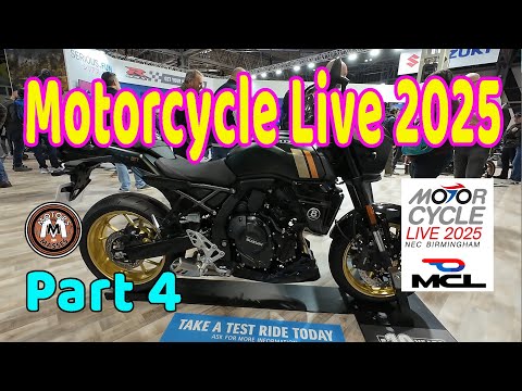 Motorcycle Live 2025 PART 4 Suzuki, Can-AM, BSA, Yamaha + more