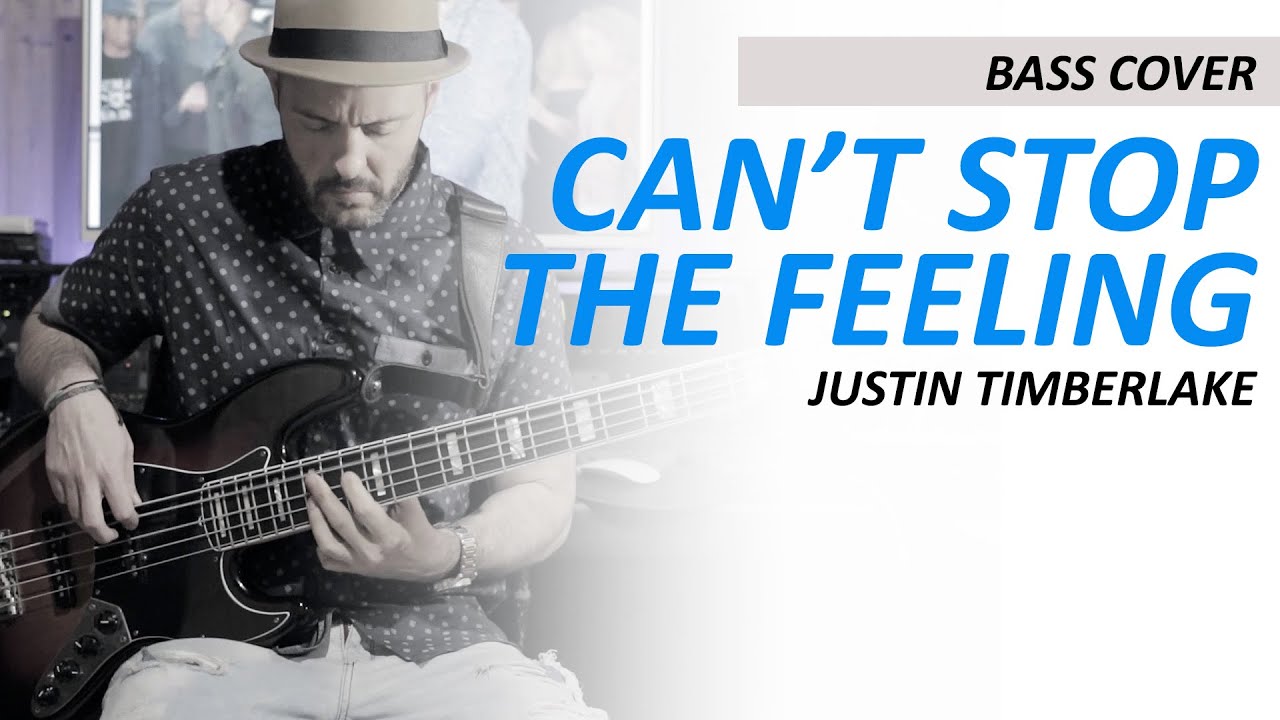 BASS COVER Can't stop the feeling (Justin Timberlake) YouTube