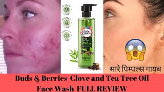 Buds & Berries Clove and Tea Tree Oil FaceWash Full review Best for Acneक्या कील मुहासे होंगे गायब?