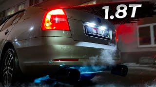 Какой ЗВУК ВЫХЛОПА самый лучший? Skoda Octavia 1.8 Turbo