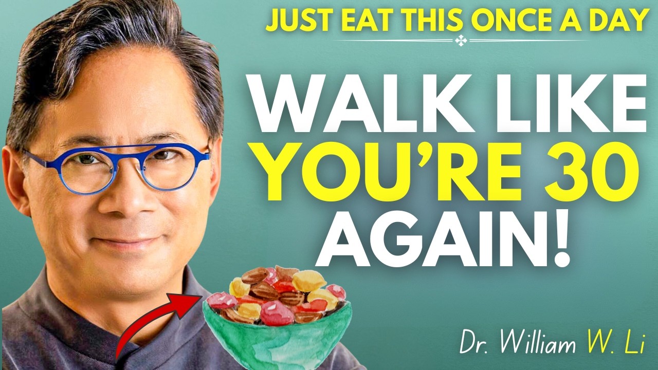 Senior Over 65? These 5 Powerful Fruits Rebuild Muscle & Reverse Sarcopenia | Dr. William Li