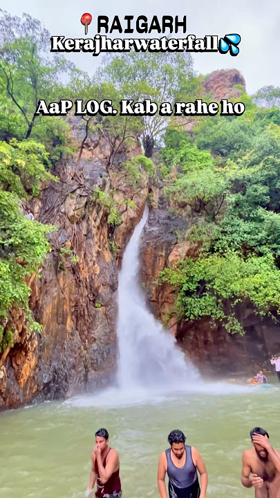 Aap log kab aa rahe ho kerajharwaterfall RAIGARH CG  #cgshorts #waterfall #water #waterfallraigarh