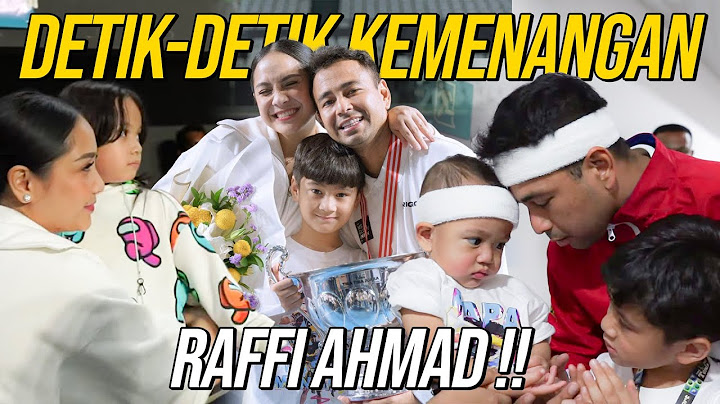 INI RAHASIA DIBALIK KEMENANGAN RAFFI!FANS CIPUNG PENUH SATU TENNIS INDOOR,NAGITA TIBA2 JD KOMENTATOR